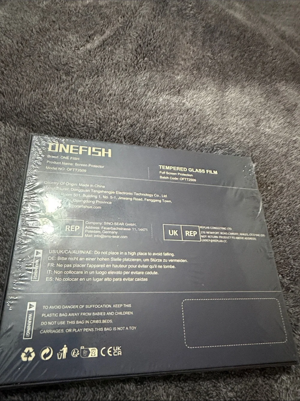 Screen Protector - Black